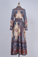 Load image into Gallery viewer, Isabella set- Floral print long sleeve shirt and skirt set
