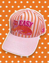 Load image into Gallery viewer, RESTOCK!!!Easy tiger striped pink and dark coral hat
