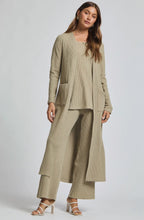 Load image into Gallery viewer, Julie- Three piece Mocha Waffle knit set
