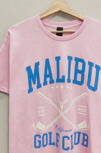 MAILBU Golf Club oversized tshirt