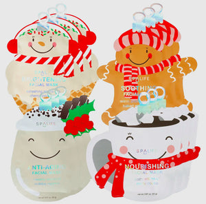 SALE iSPA Face Sheet Masks Xmas scents