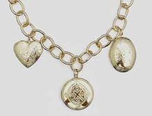 Load image into Gallery viewer, Triple locket necklace
