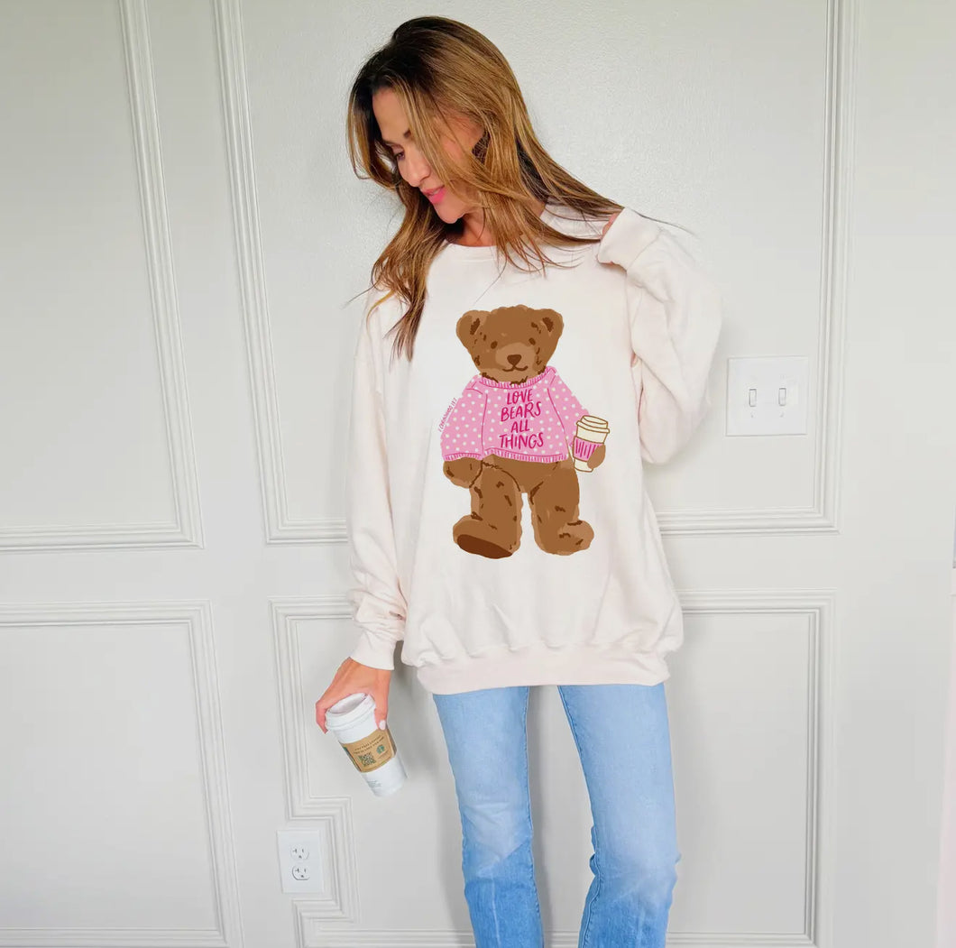 Love bears all things Beae sweatshirt