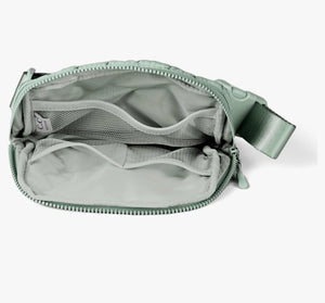 CC- Sage Quilted Puffer Fanny Pack