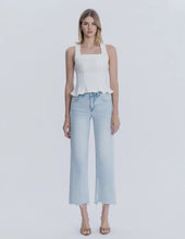 Load image into Gallery viewer, Vervet High Rise Light Wash Slim Wide leg jeans
