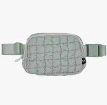 Load image into Gallery viewer, CC- Sage Quilted Puffer Fanny Pack
