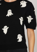 Load image into Gallery viewer, Little Ghost studded detail sweater

