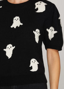 Little Ghost studded detail sweater