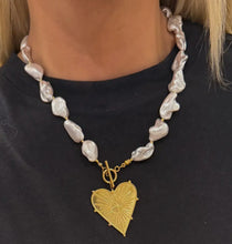 Load image into Gallery viewer, CHANSUTTPEARLS- Blaze  Necklace 18k Gold Plated Stainless steel 18inch

