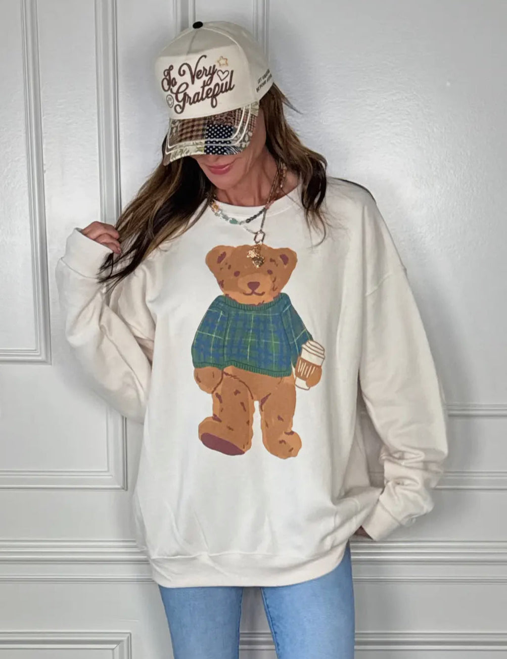 RESTOCK‼️ Cozy comfy Bear sweatshirt