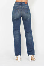 Load image into Gallery viewer, Judy Blue High Waist Knee Ripped Dad Denim Jeans
