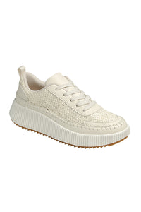 Beige knit sneakers - timeless