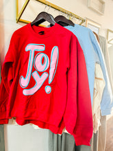 Load image into Gallery viewer, Joy - Red/ Pink Joy sweatshirt
