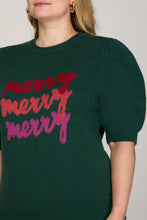 Load image into Gallery viewer, SALE!! Hunter Green Merry sweater
