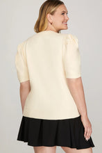Load image into Gallery viewer, SALE!! Cream Nutcracker sweater
