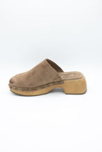 Load image into Gallery viewer, FINAL SALE!!Pierre Dumas -Taupe Suede studded clogs
