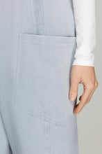 Load image into Gallery viewer, MAYA- Light denim relaxed fit jumpsuit
