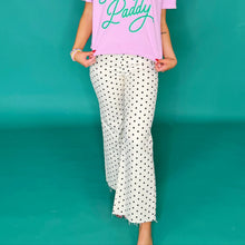 Load image into Gallery viewer, Poppy &amp; Pine Mini Polka dot stretchy jeans
