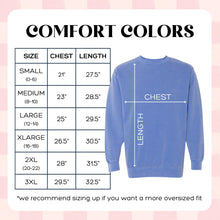 Load image into Gallery viewer, Poppy &amp; Pine- Some kind of wonderful washed sweatshirt ( Comfort color)
