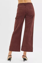 Load image into Gallery viewer, Risen Jeans- cocoa tummy control high rise cropped jeans sale
