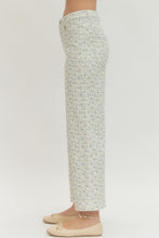 Load image into Gallery viewer, Floral print slim wide leg lightweight
