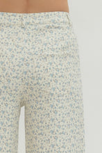 Load image into Gallery viewer, Floral print slim wide leg lightweight
