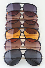 Load image into Gallery viewer, Round frame aviator sunglasses

