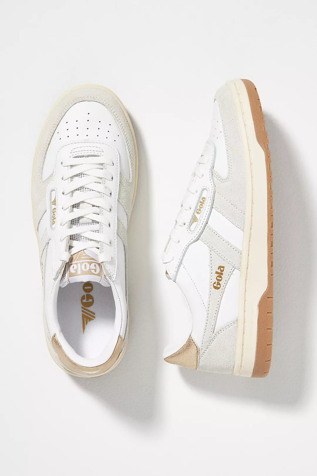 GOLA- Hawk white/white/gold sneakers