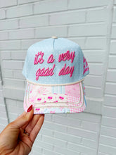 Load image into Gallery viewer, It’s a very good day hat- Poppy &amp; Pine
