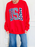 Poppy and Pine USA sweatshirt
