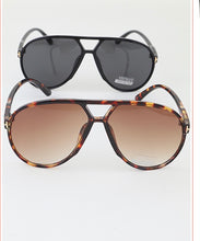 Load image into Gallery viewer, Oversized 2026 Aviator sunglasses
