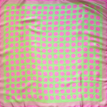 Load image into Gallery viewer, Polka Dot Printed Square Silky Satin Bandana Scarf
