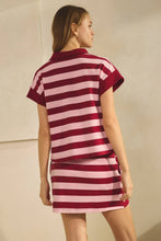 Load image into Gallery viewer, Plus Striped Knit Set
