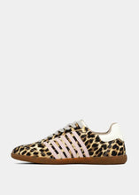 Load image into Gallery viewer, STEVIE- Shu Shop animal print/ baby pink stripe ppsneakers
