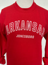 Load image into Gallery viewer, ARKANSAS-Jonesboro- Red and Black sweatshirt mo
