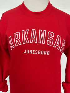 ARKANSAS-Jonesboro- Red and Black sweatshirt mo